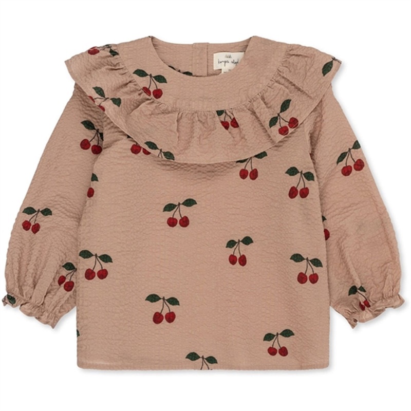 Konges Sljd Ma Grande Cerise Blush Lunella Blouse