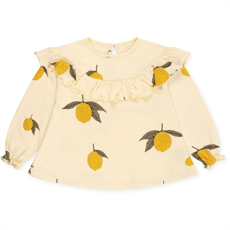 Konges Sljd Mon Grand Lemon Glitter Malli Glitter Blouse