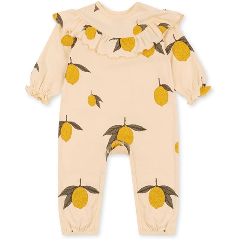 Konges Sljd Mon Grand Lemon Glitter Malli Glitter Romper