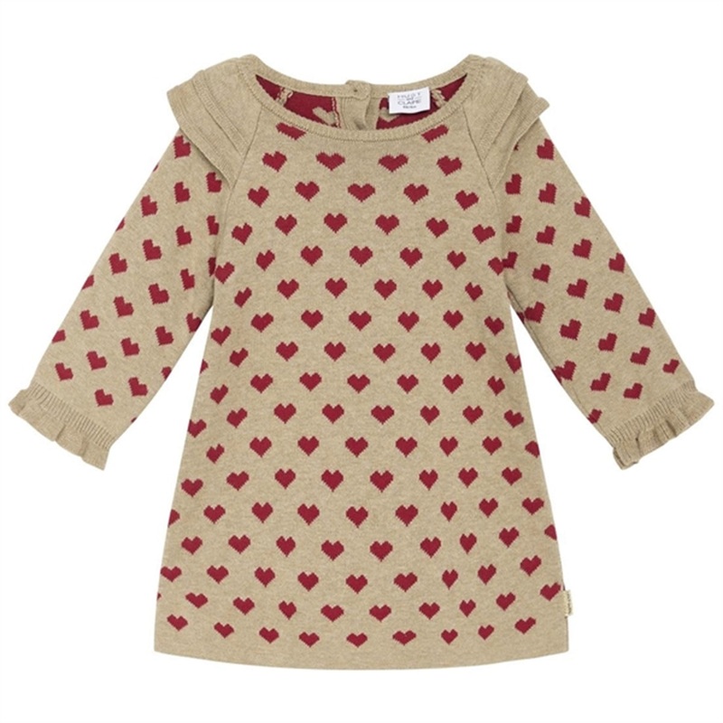 Hust \u0026 Claire Baby Biscuit Melange Karinlise Dress