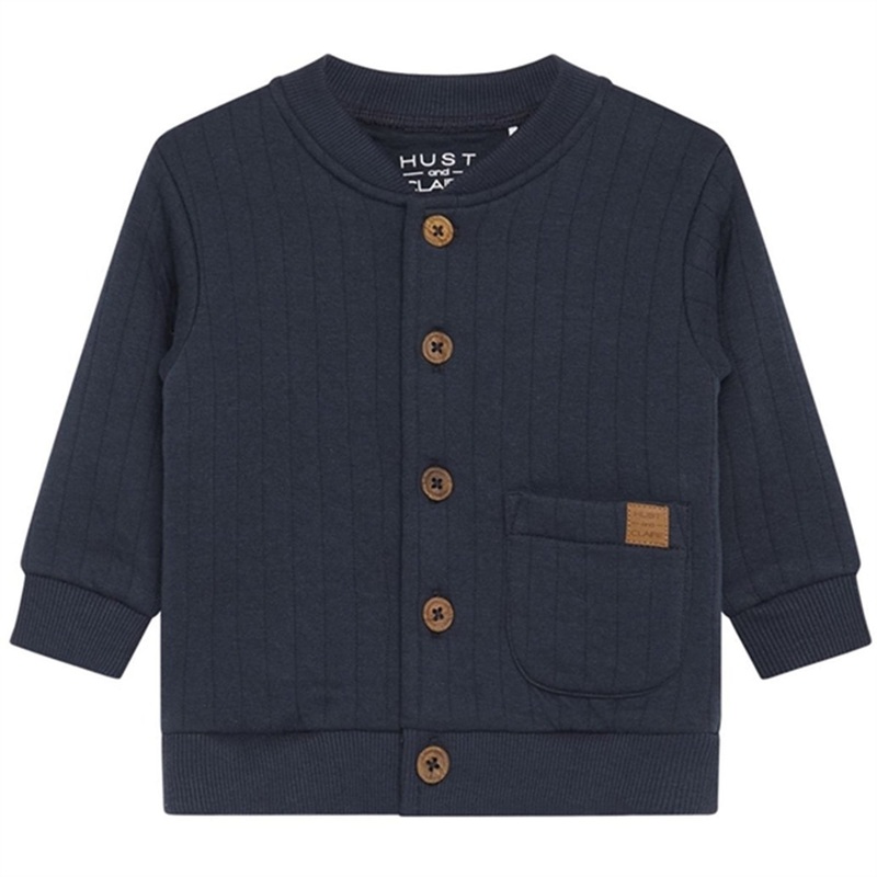 Hust \u0026 Claire Baby Blue Night Cliff Cardigan