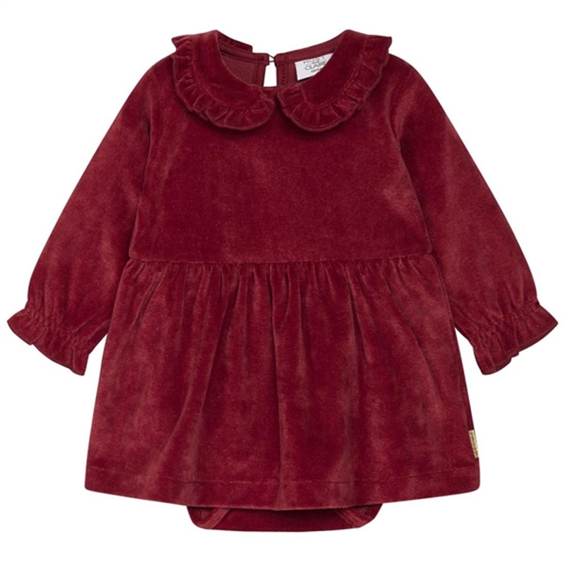 Hust \u0026 Claire Baby Teaberry Denete Romper