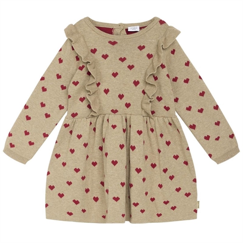 Hust \u0026 Claire Mini Biscuit Melange Karrie Dress