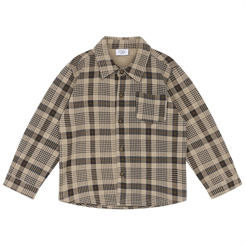 Hust \u0026 Claire Mini Dark Earth Rudy Shirt