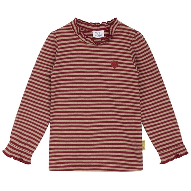 Hust \u0026 Claire Mini Teaberry Annela Blouse