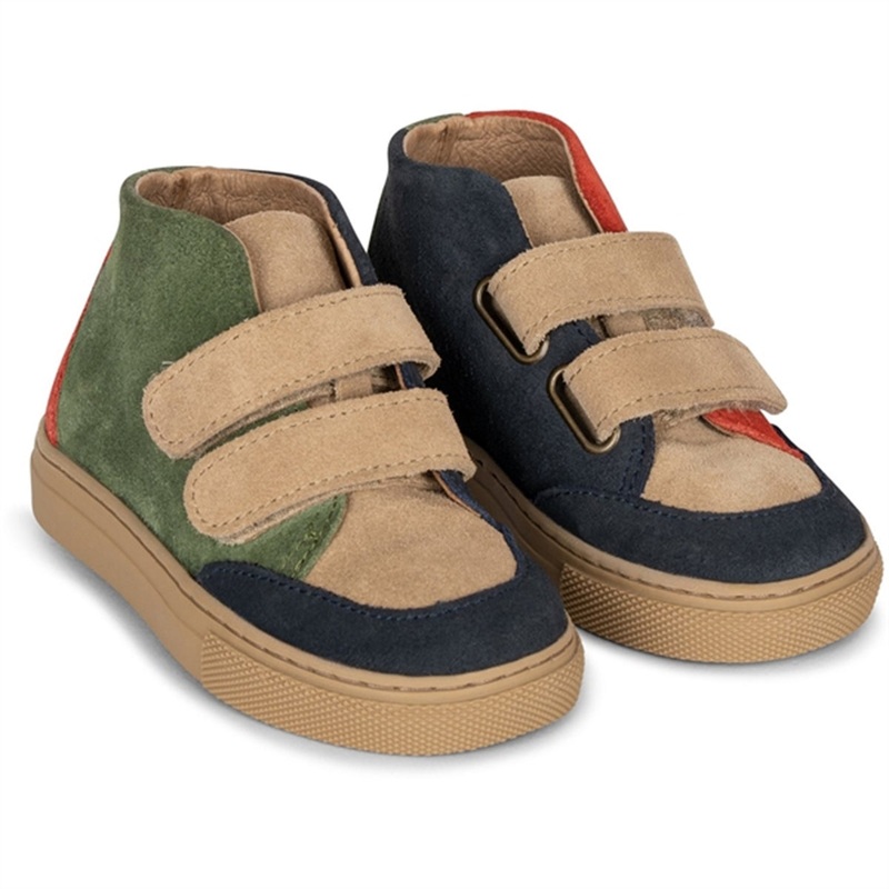 Konges Sljd Multi Sumi High Sneakers Colorblock